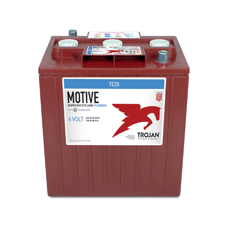Batteria auto Trojan TE35 PIOMBO 12V 245Ah